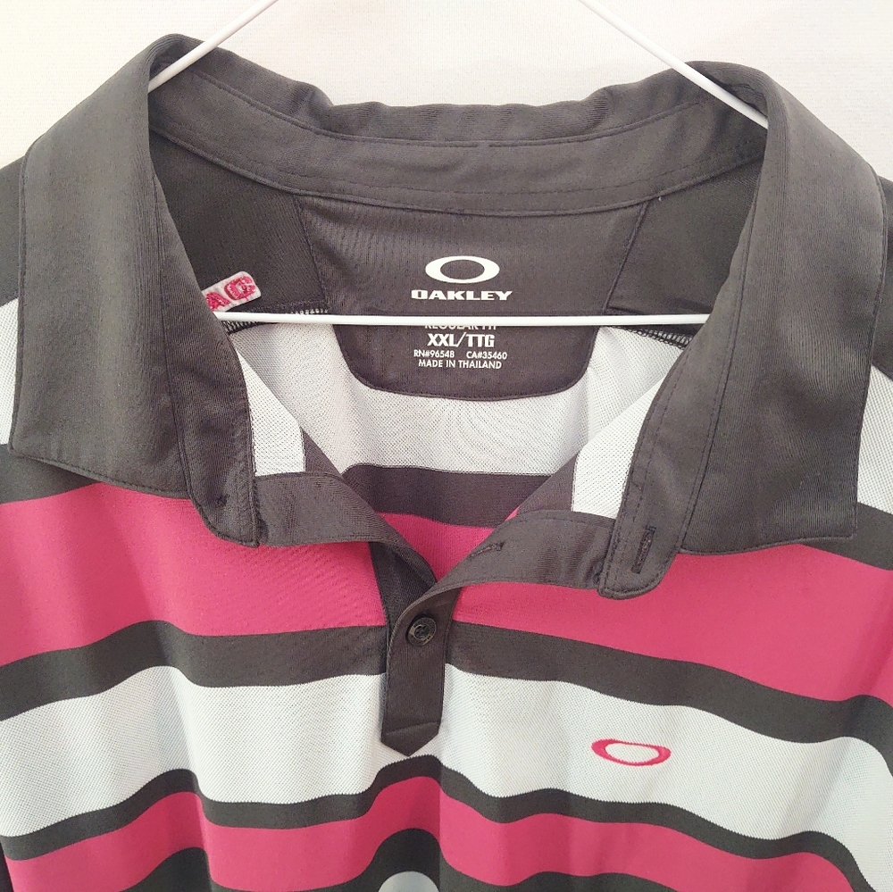 Oakley 2xl men's polyester golf polo